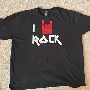 “I Love Rock” shirt